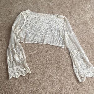 LF crochet crop top